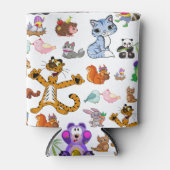 Kute dieren blikjeskoeler (Voorkant)