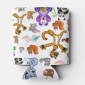 Kute dieren blikjeskoeler (Achterkant)