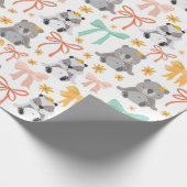 Kute dieren cadeaupapier (Hoek)