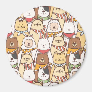 Kute dieren magneet