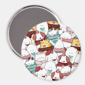 Kute dieren magneet (Voorkant / Achterkant)