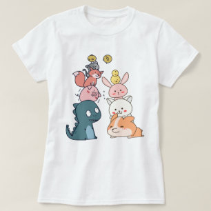 Kute dieren t-shirt