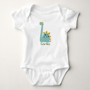 Kute Dino Persoonlijke Baby Body Romper
