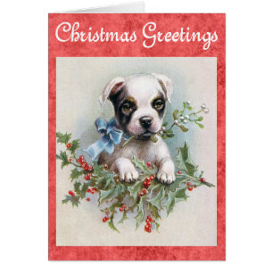 Kute  Dog-kerstgroet