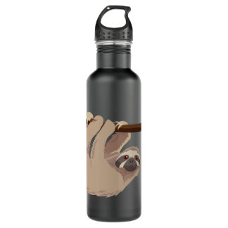 Kute DrieToed Sloth Liberty Bottle Waterfles