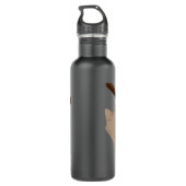 Kute DrieToed Sloth Liberty Bottle Waterfles (Achterkant)
