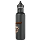 Kute DrieToed Sloth Liberty Bottle Waterfles (Rechts)