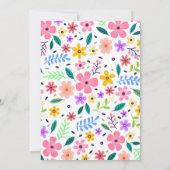 Kute-eitjes-uitnodiging Kaart (Achterkant)