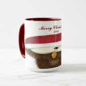 Kute en feestoowl mok (Voorkant links)