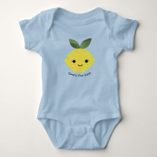 Kute en grappig gewoon de Zest Kawaii Lemon Romper