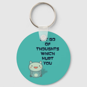 Kute en Inspirerend Aanmoedigende Citaat Sleutelhanger