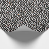 Kute en Whimsical Piles of Penguins Cadeaupapier (Hoek)