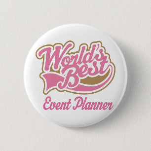 Kute Event Planner Ronde Button 5,7 Cm