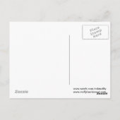 Kute Fairy Fantasy Art Briefkaart (Achterkant)