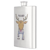 Kute Finse rendiermonogram Flacon (Links)