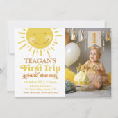 Kute first reis om de eerste zondag kaart (Voorkant)