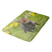 Kute fluffy Red Fox Cub Wilde baby Badmat (Gekanteld)