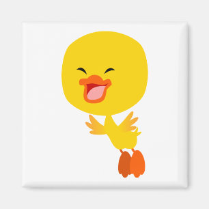 Kute Flying Cartoon Ducking Magnet Magneet