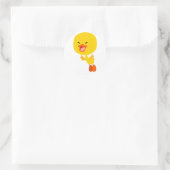 Kute Flying Cartoon Ducking Sticker (Tas)
