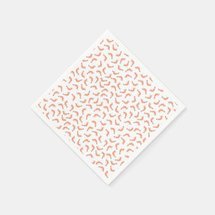 Kute garnaal aanpasbaar, incl. achtergrondkleur servetten
