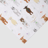 Kute geiten tissuepapier (Detail)