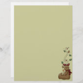 Kute Gingerbrood Recipe Page (Voorkant / Achterkant)