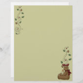 Kute Gingerbrood Recipe Page (Voorkant / Achterkant)