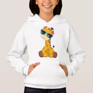 Kute Giraffe, Giraffe met zonnebril, stuitend dier