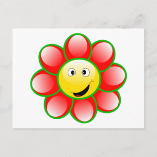 Kute glimlach briefkaart