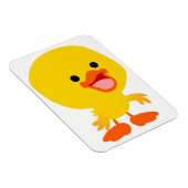 Kute glimlach-Cartoon Flexibel magneet (Rechterzijde)