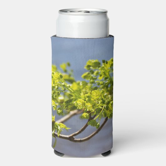 Kute green branch in wind (Seltzer Achterkant)