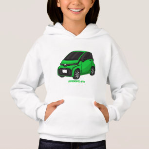 Kute groene micromaatwagen