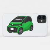 Kute groene micromaatwagen Case-Mate iPhone case (Achterkant (horizontaal))