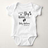 Kute grootouders Zwangerschap Aangepaste paardenho Romper (Voorkant)