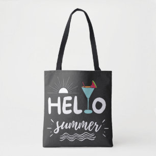 Kute Hallo Summer Beach Draagtas