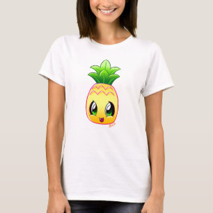Kute Hand Drawn Pineapple Women's Shirt