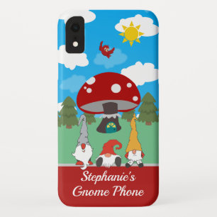 Kute Happy Persoonlijke Gnome Telefoon iPhone XR Hoesje