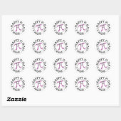 Kute Happy Pi Day © - Funny Pi Day Stickers (Vel)