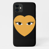 Kute hart met ogen Case-Mate iPhone case (Achterkant)