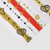 Kute harten Handdoedels patroon Tissuepapier (Detail)