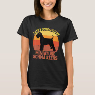 Kute hond gemakkelijk verstoord door Miniature SC T-shirt