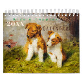 Kute honden en Puppies Kalender (Hoes)