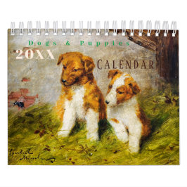 Kute honden en Puppies Kalender