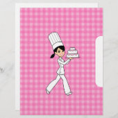 Kute hoofdstuk Divider voor Recipe Multomappen (Voorkant / Achterkant)