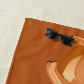 Kute Kangaroos badhanddoeken Strandlaken (In situ)