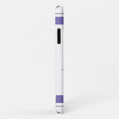 Kute Kat Face Hot Pink Blue Cat Fantasie Case-Mate iPhone Case (Achterkant/rechts)