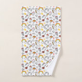 Kute Kawaii Pattern-handdoekset Bad Handdoek (Handdoek)