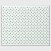 Kute kerstavond cadeaupapier (Vlak)