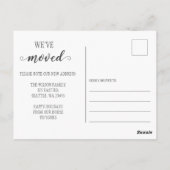 Kute kerstboom We hebben vakantiebeweging gemaakt Briefkaart (Achterkant)