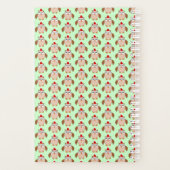 Kute kerstboomwortel, speciaal gepersonaliseerd planner (Achterkant)